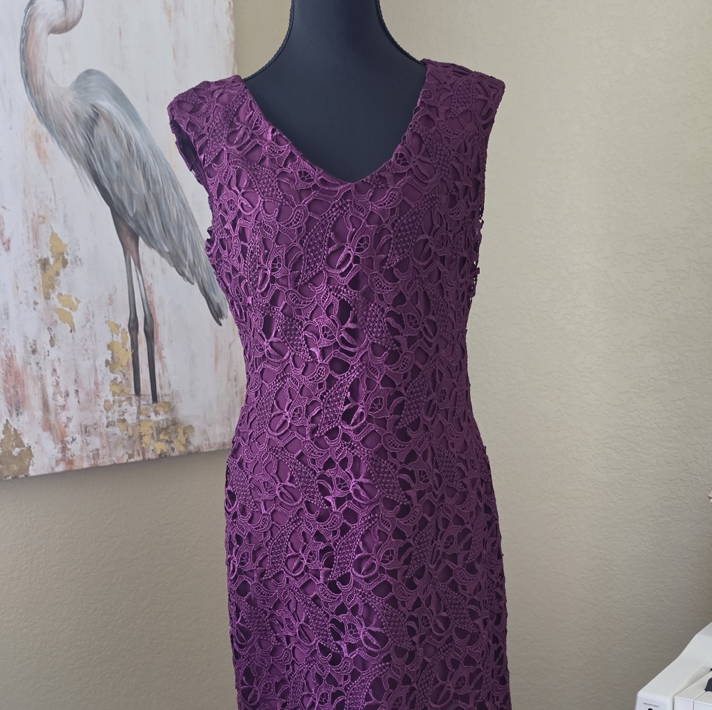 Ralph Lauren lace bodice dress